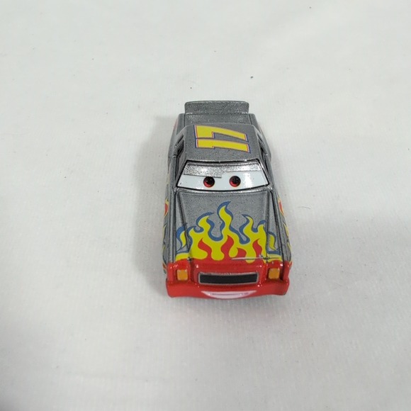 Disney Pixar Cars Diecast Darrell Cartrip 1977 Chevy Monte Carlo Mattel LOOSE - Picture 4 of 5